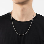 Coda Square Link Chain Necklace — view 2