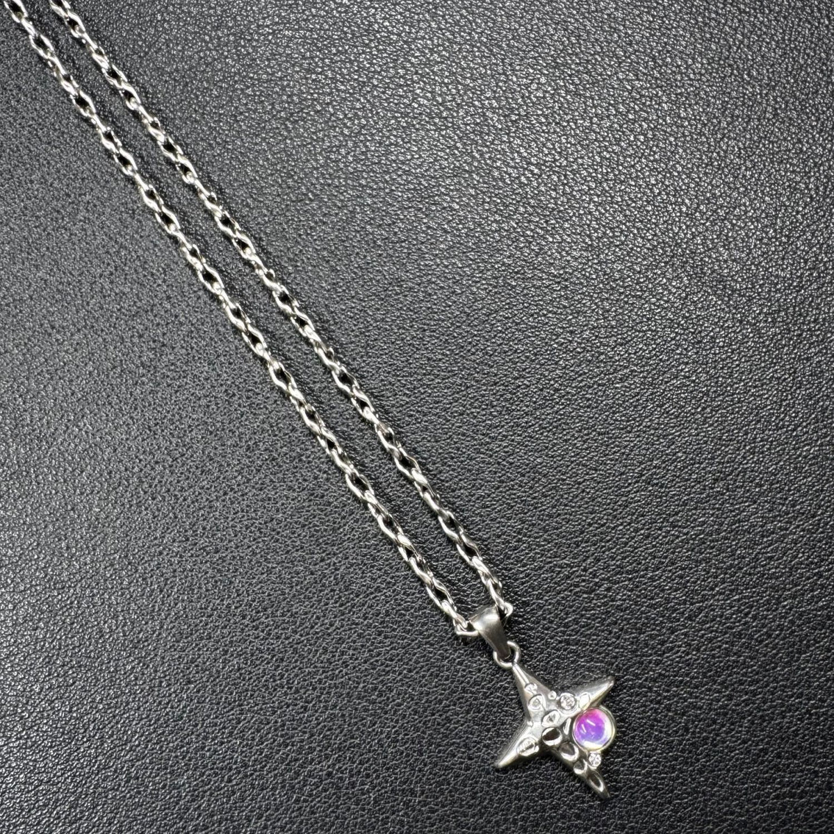 Astra Starburst Pendant Necklace — view 3
