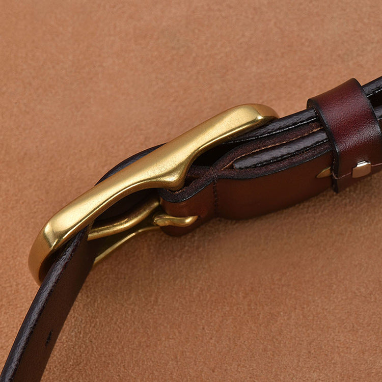 Arlo Pin Buckle Leather Belt — view 6