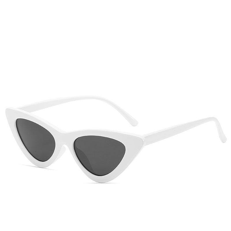 Nia Triangle Cat-Eye Sunglasses — view 19