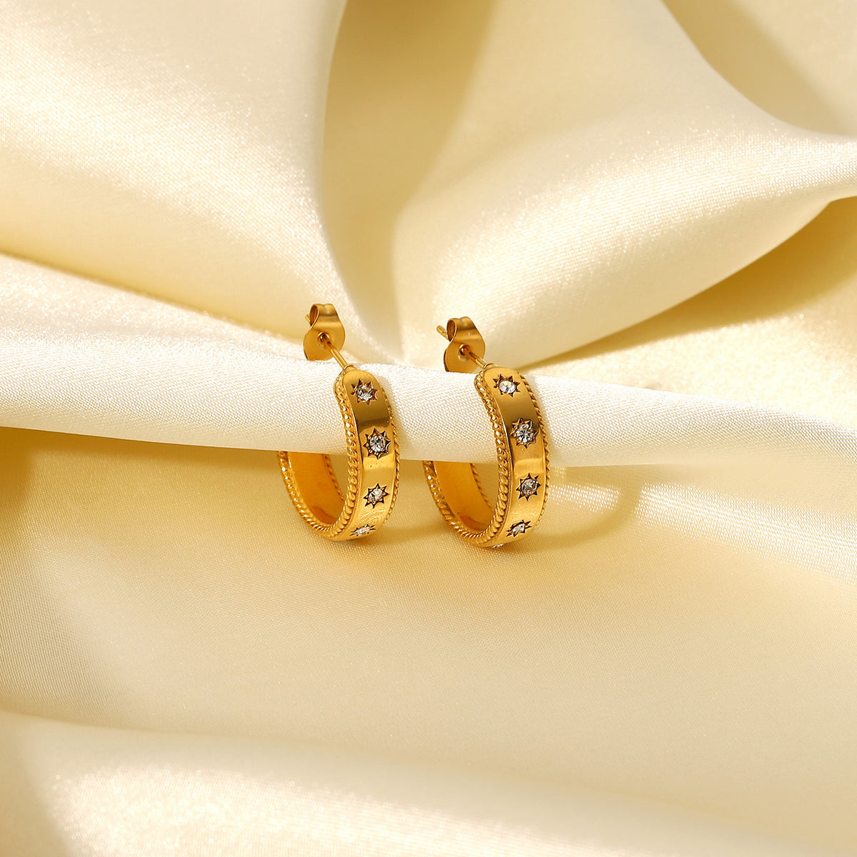 Tessa Star Earrings — view 2