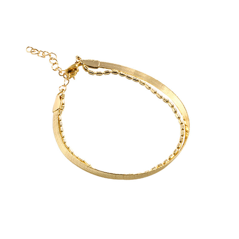 Zoe Frosted Bead Bracelet — view 5
