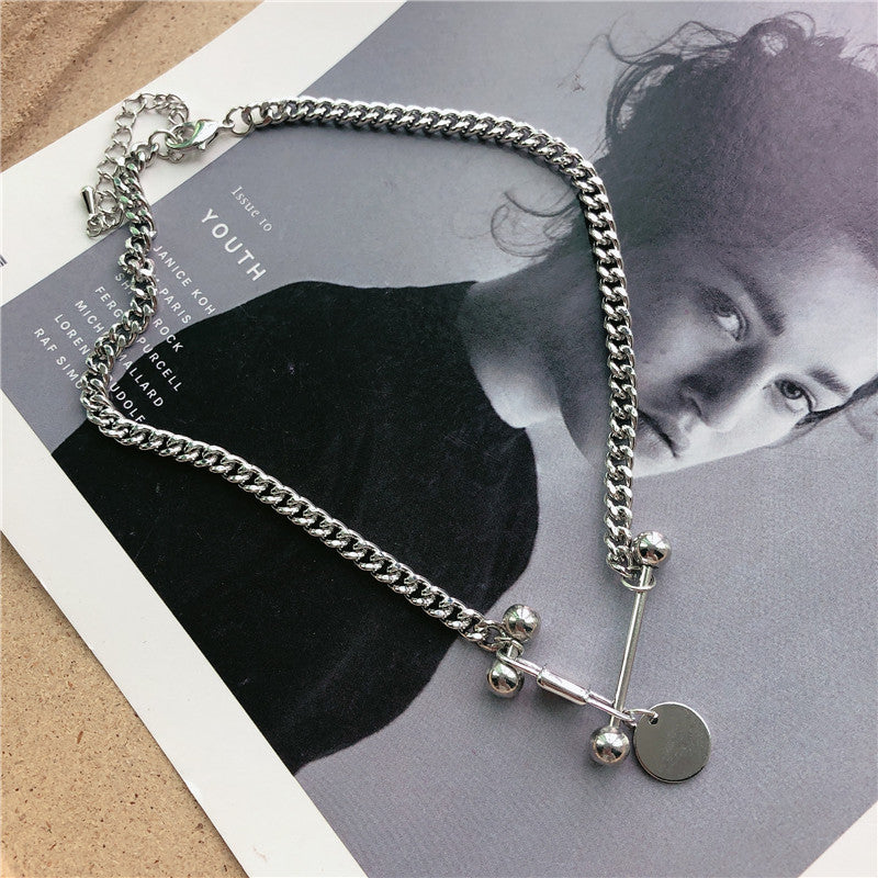 Cleo Padlock Charm Necklace — view 5