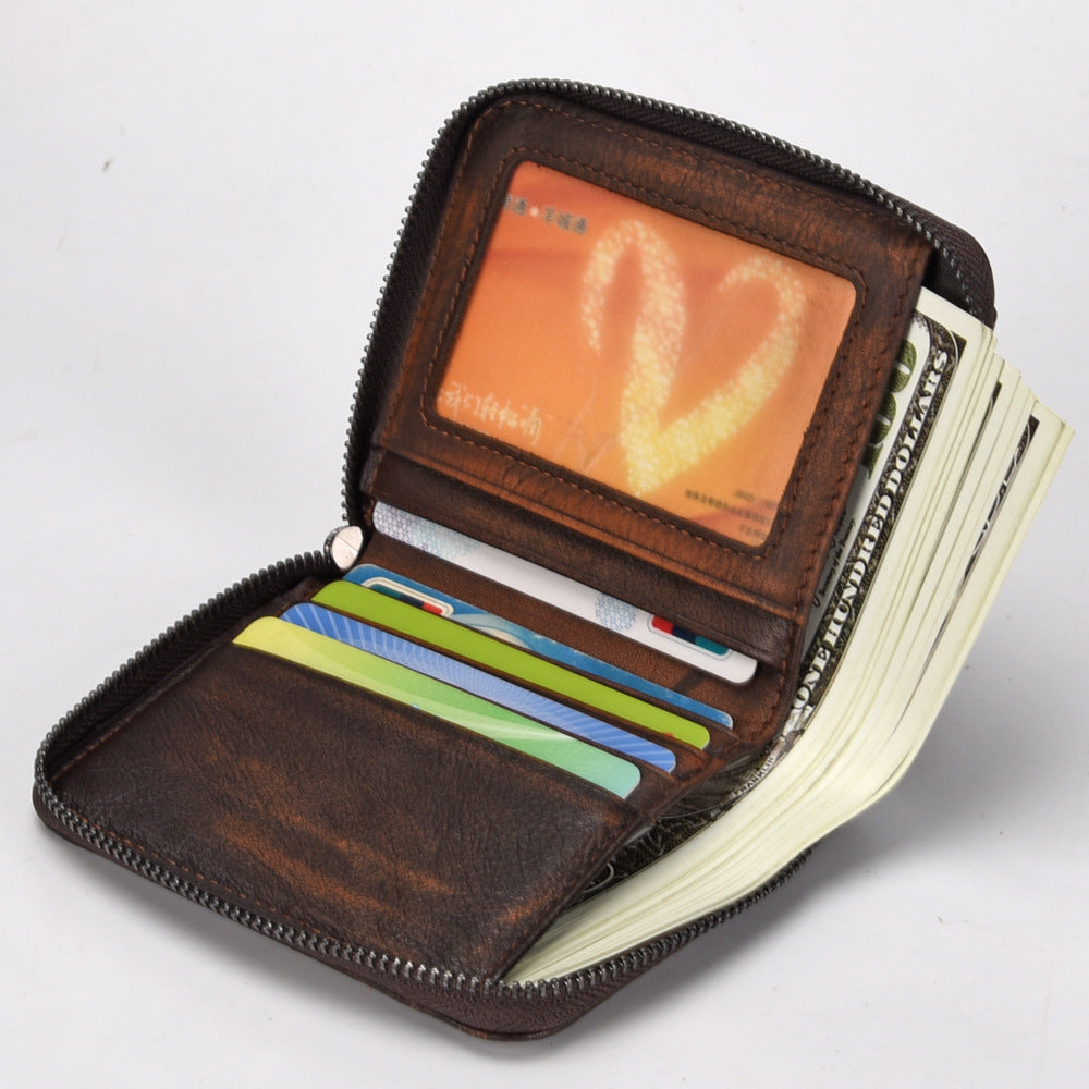 Silvio Vertical Zip Wallet — view 2