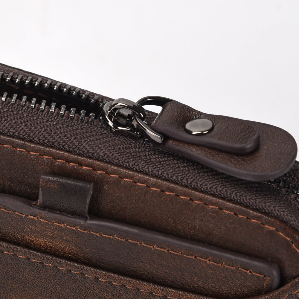 Silvio Vertical Zip Wallet — view 4