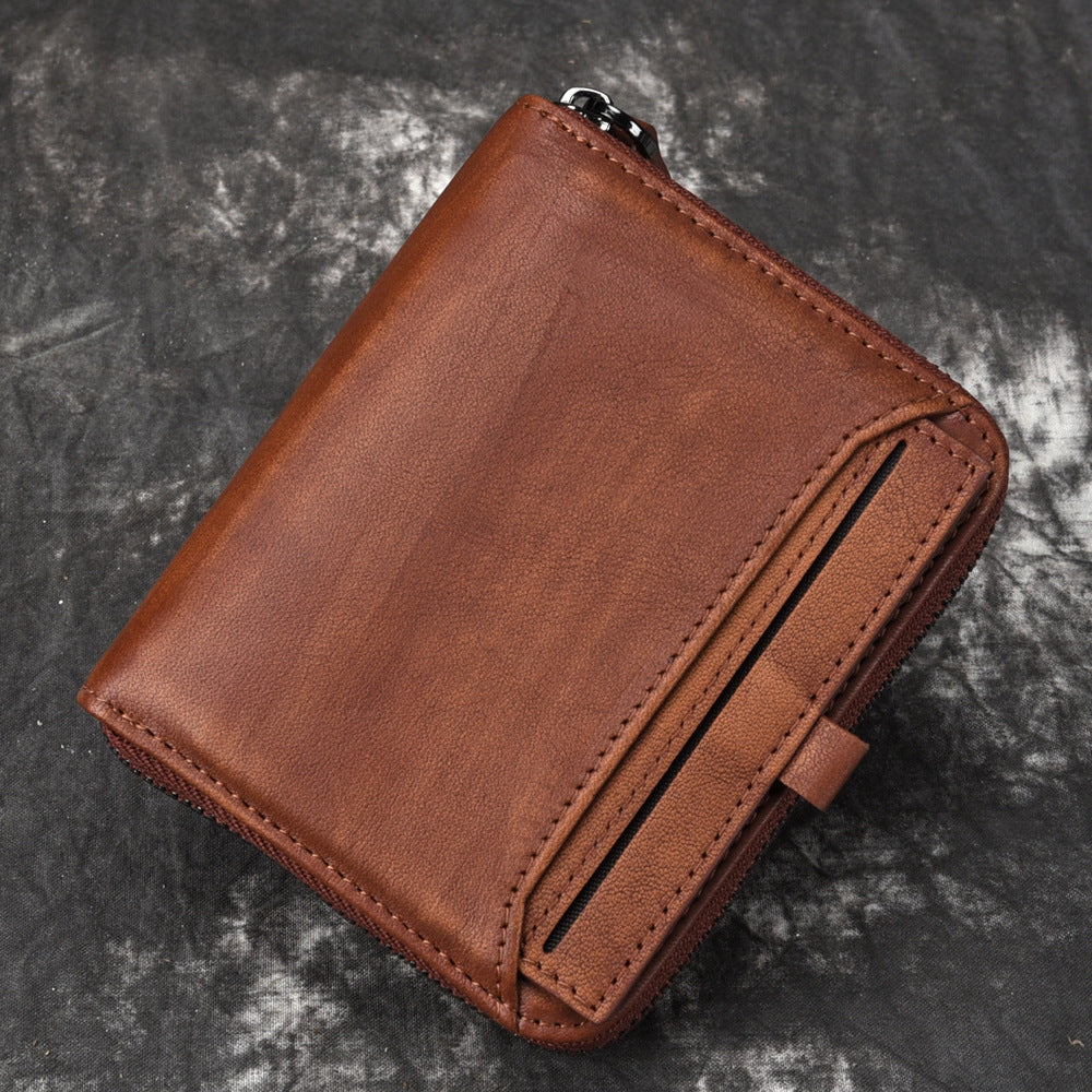 Silvio Vertical Zip Wallet — view 3