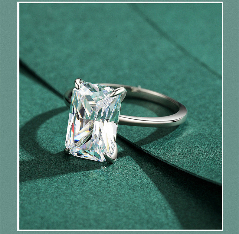 Zefiro Emerald-Cut Statement Ring — view 3