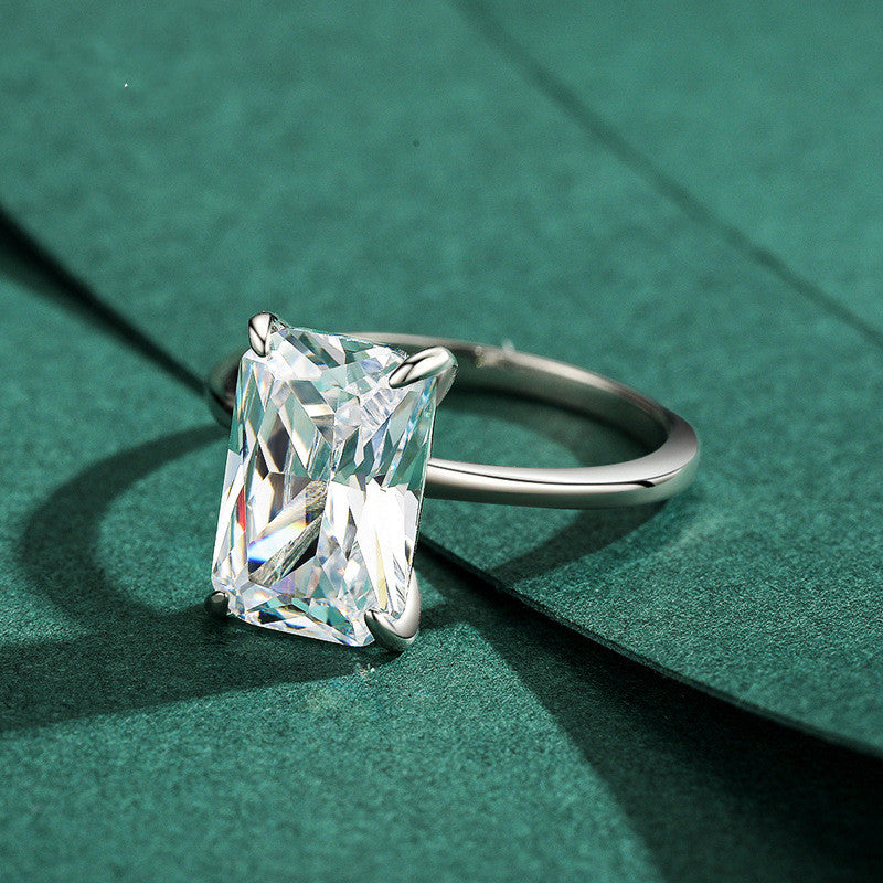 Zefiro Emerald-Cut Statement Ring — view 5
