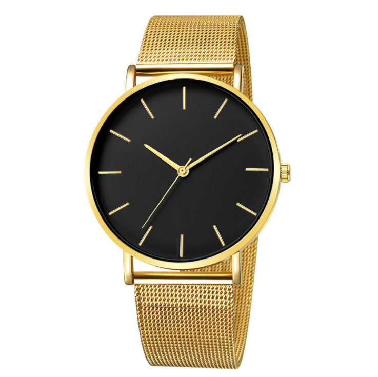 Aurum Slim Mesh Watch — view 3