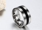 Cielo Enamel Band Ring — view 2