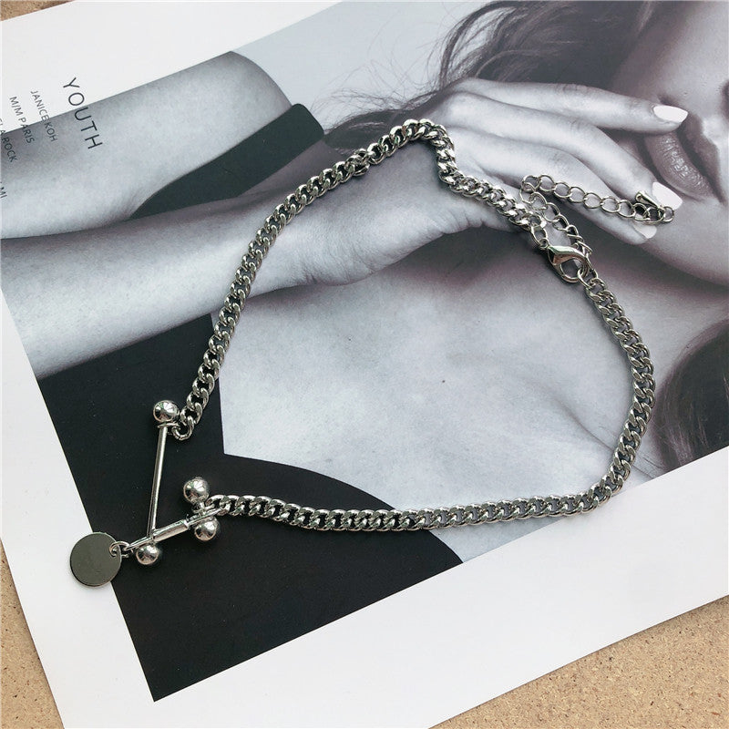 Cleo Padlock Charm Necklace — view 2