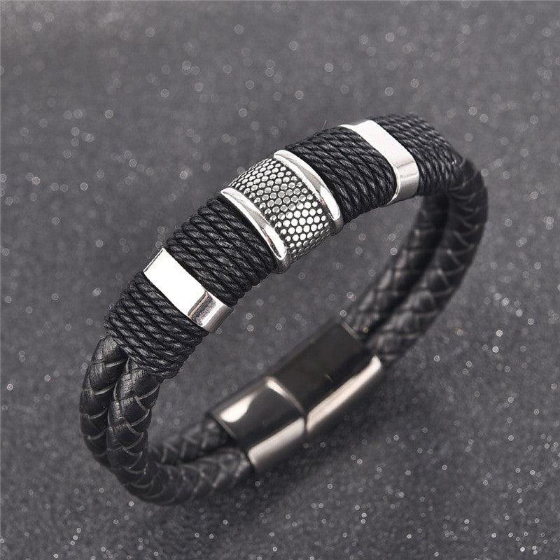 Bruno Braided Cord Bracelet — view 1