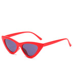 Nia Triangle Cat-Eye Sunglasses — view 14