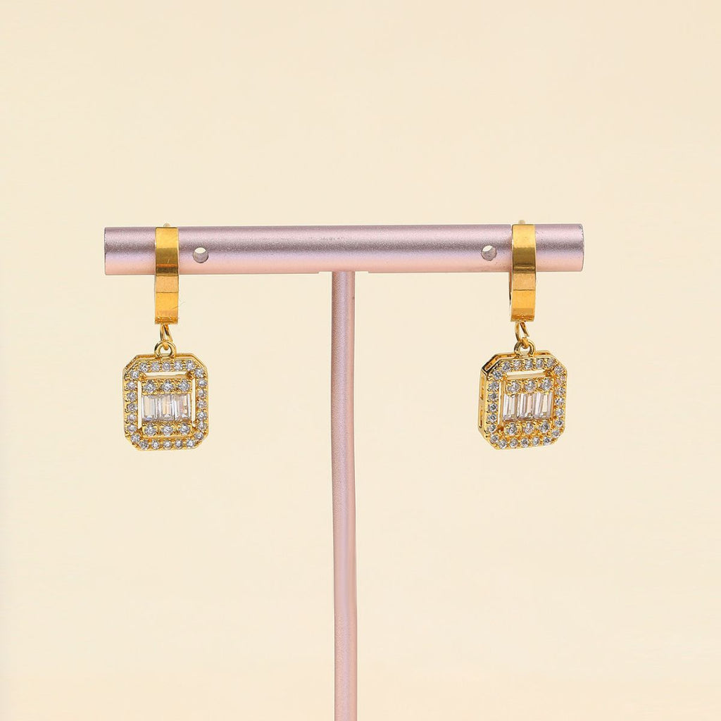 Bea Cube Drop Earrings — view 5