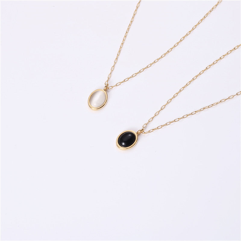 Vela Minimal Clavicle Chain Necklace — view 11