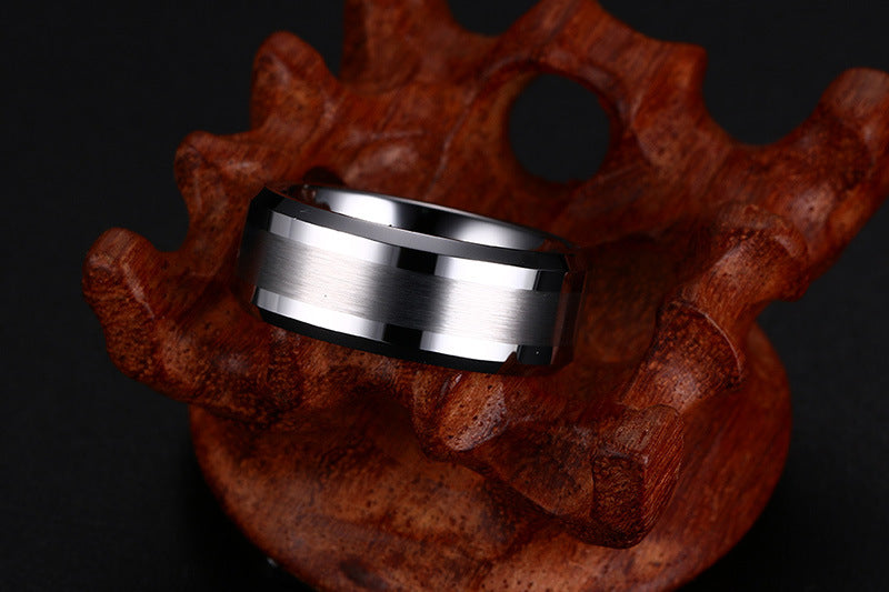 Nilo Brushed Band Ring — view 3
