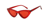 Nia Triangle Cat-Eye Sunglasses — view 13