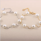 Nora 925 Silver Bead Bracelet — view 5
