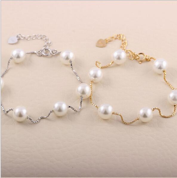 Nora 925 Silver Bead Bracelet — view 5