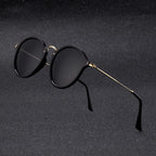 Dex Round Metal Sunglasses — view 2