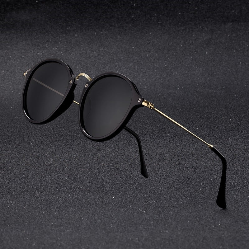 Dex Round Metal Sunglasses — view 2