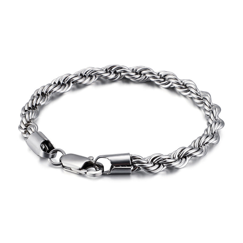 Blake Twisted Cable Bracelet — view 13