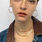 Aura Snake Chain Necklace — view 1