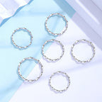 Ilaria Thin Wave Ring — view 5