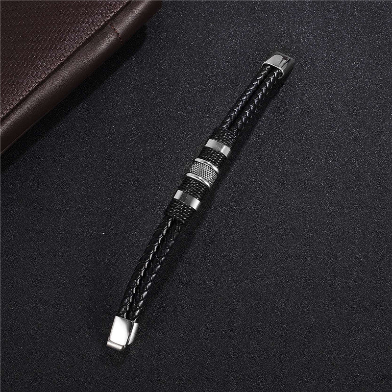 Bruno Braided Cord Bracelet — view 3