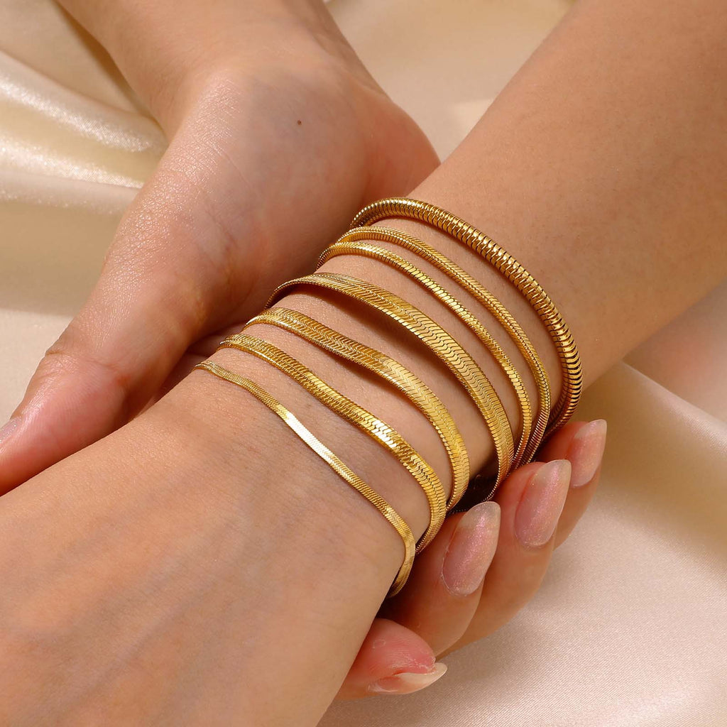 Irene Blade Chain Bracelet — view 2