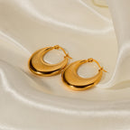 Greta U-Hoop Earrings — view 2