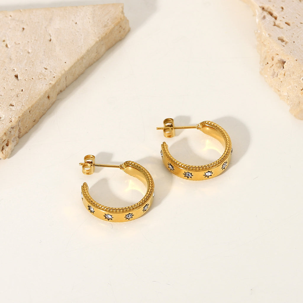 Tessa Star Earrings — view 6