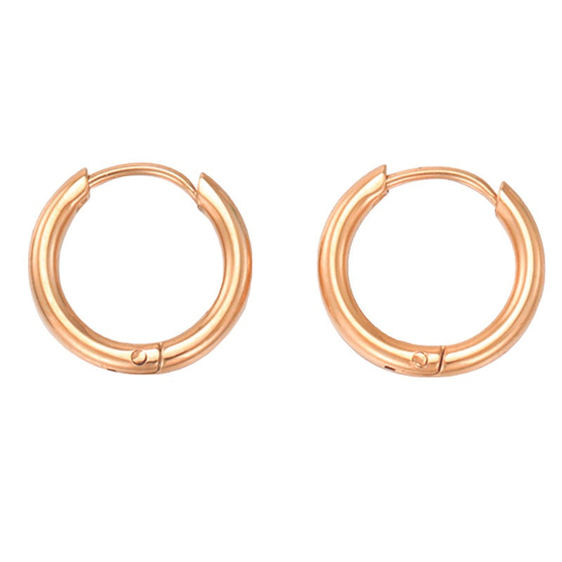 Pia Everyday Hoop Earrings — view 5