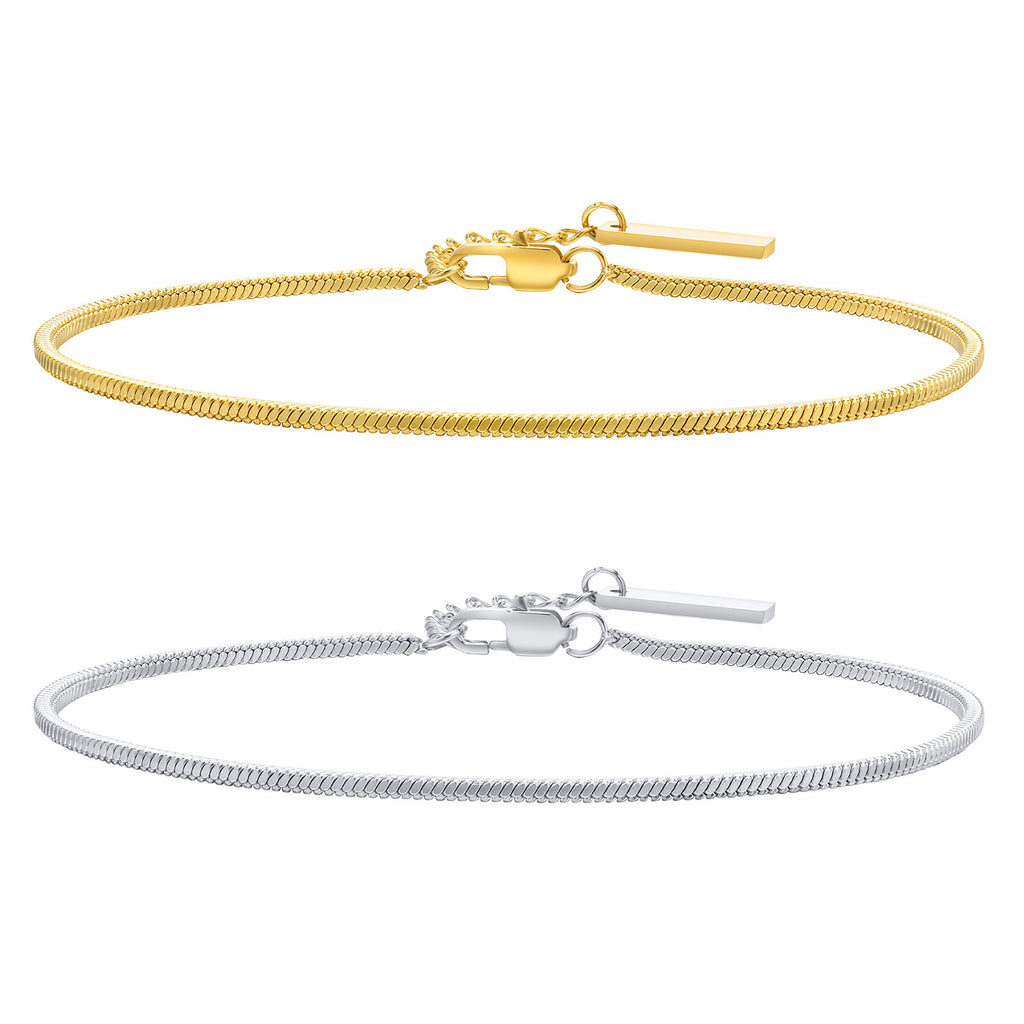 Tina Square Snake Bracelet — view 8