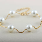 Nora 925 Silver Bead Bracelet — view 7