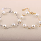 Nora 925 Silver Bead Bracelet — view 2