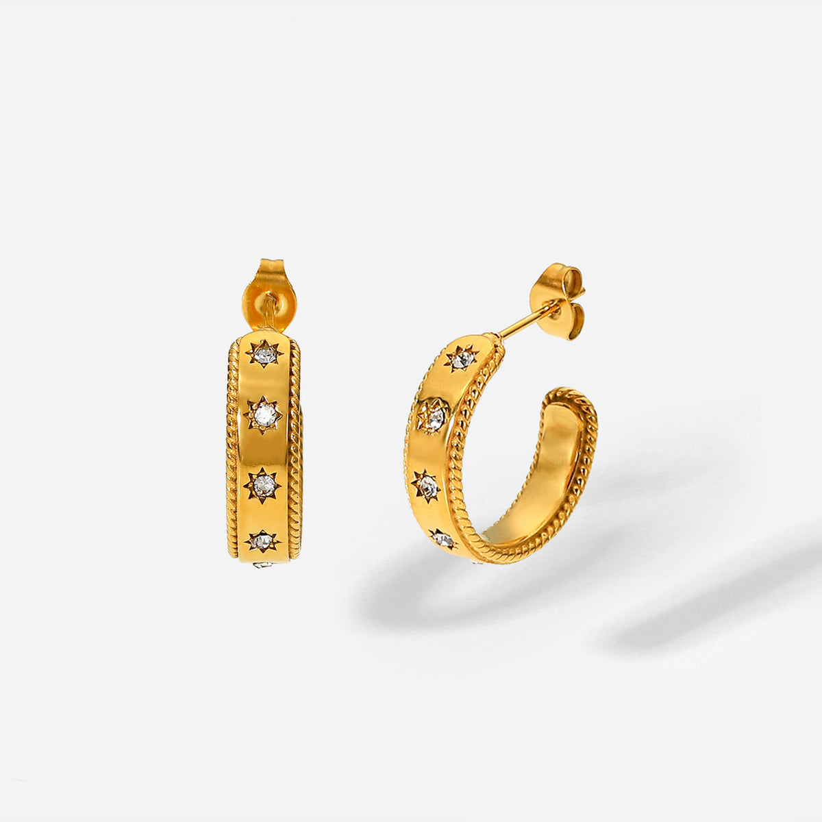Tessa Star Earrings — view 3