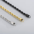 Blake Twisted Cable Bracelet — view 9