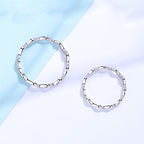 Ilaria Thin Wave Ring — view 4