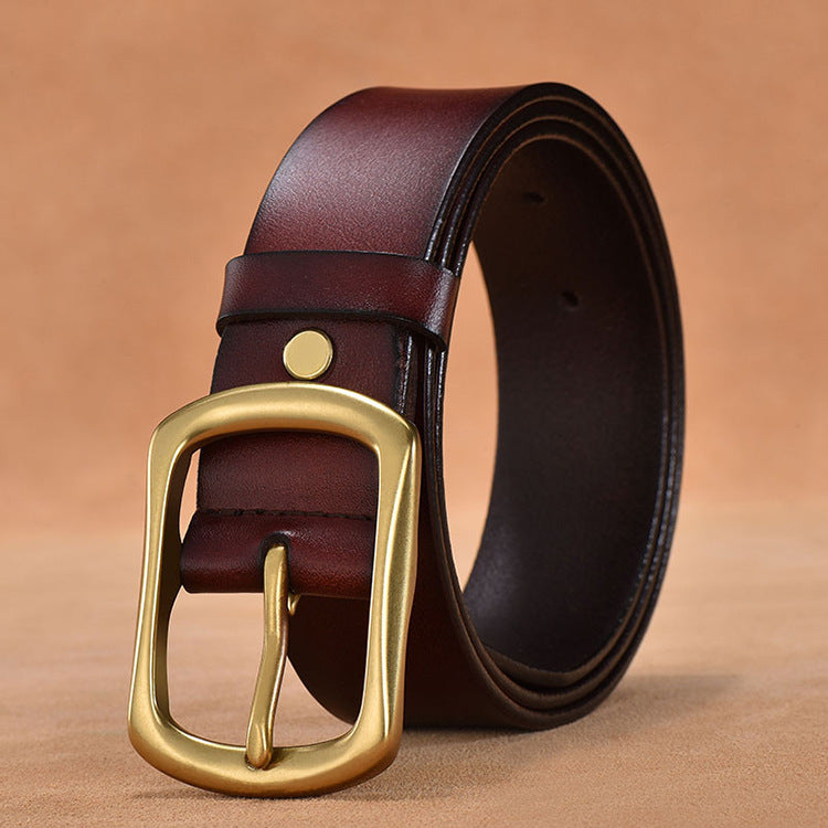 Arlo Pin Buckle Leather Belt — view 1