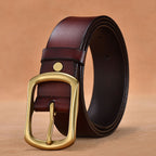 Arlo Pin Buckle Leather Belt — view 1