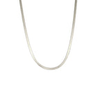 Sveva Flat Snake Chain Necklace — view 12