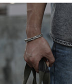 Livia Vintage 925 Silver Bracelet — view 5