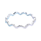 Ilaria Thin Wave Ring — view 6