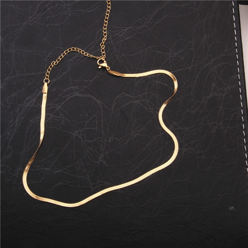 Aura Snake Chain Necklace — view 4