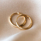 Pia Everyday Hoop Earrings — view 6