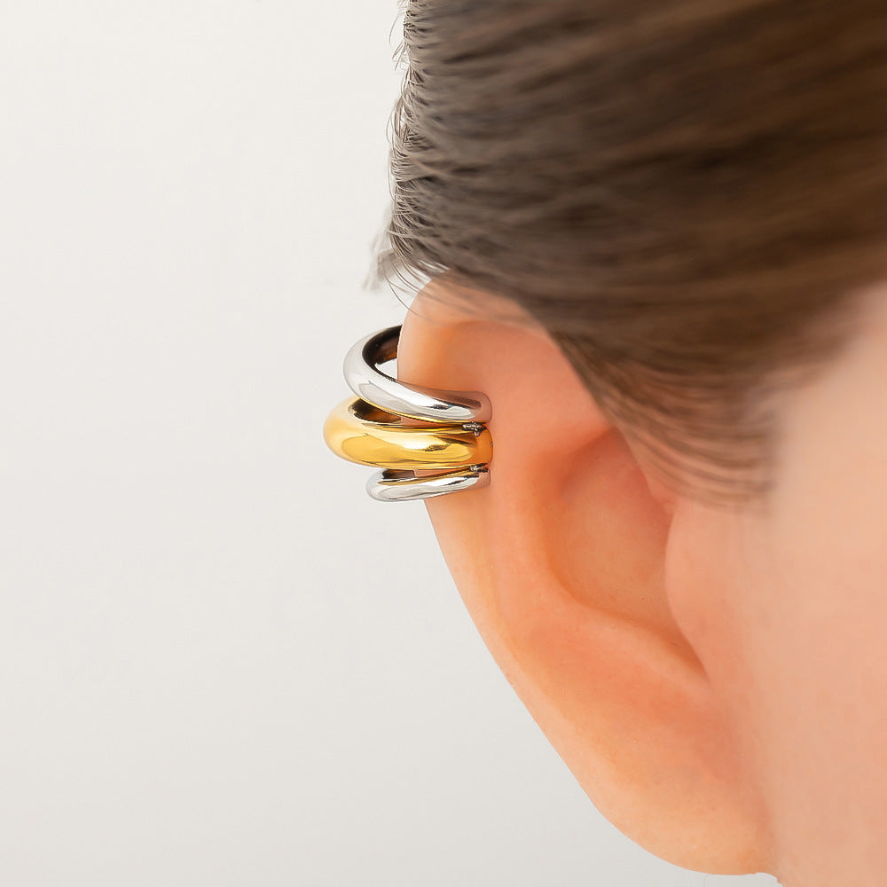 Mila Double Ear Cuff — view 3
