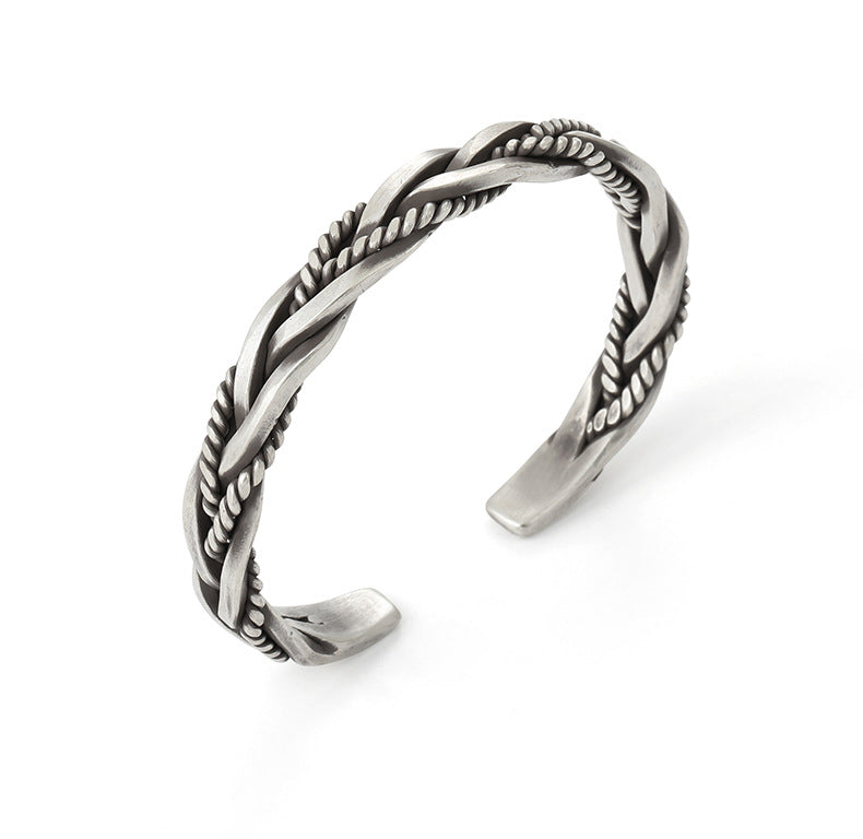 Livia Vintage 925 Silver Bracelet — view 3