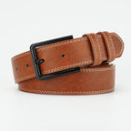 Ezra Retro Leather Belt — view 5