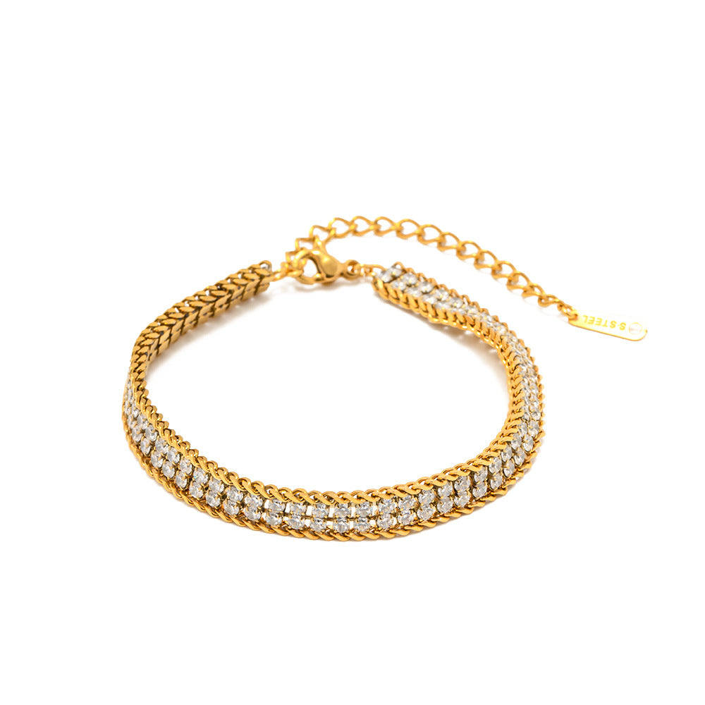 Flora Double Layer Bracelet — view 3